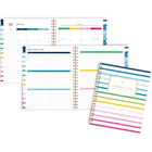 Emily Ley - Agenda scolaire hebdomadaire/mensuel Simplified 2026-2027 - 11 po H x 8 3/8 po l - bande joyeuse - bilingue-Comprend également les jours fériés, 1 page de notes, 2 calendriers de référence et 2 pages de planification future