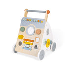 Janod - Doux Cocon - Trotteur Multi-Activités pour Bébé-Equipé d'un frein pour contrôler la vitesse.