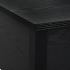HOMCOM - Table basse moderne relevable 39 po avec compartiment de rangement caché - noir-Couleur : Noir
