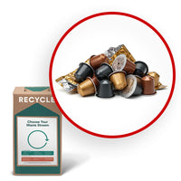 TerraCycle - Boîte Zéro Déchet pour capsules de café, petite-Utilisez cette boîte pour recycler toute capsule de café usagée