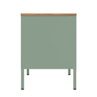 Manhattan Comfort - Meuble TV moderne Landen 47,3 po - Vert-Assemblage à domicile requis Tout le matériel inclus