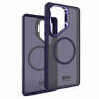 Blu Element - Coque Chromatic Kick Compatible MagSafe Galaxy S25 - Violet Profond-Résistant aux impacts