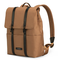 Tucci Italy - Sac à dos TrekTechSack pour ordinateur portable - Moyen - Brun-Tissu résistant à l’eau – Offre une protection contre les intempéries pour un usage quotidien