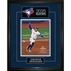 Frameworth - George Springer coup de circuit partie 7 ALCS series eliminatoires 2025 - photo encadree - 16 po l x 20 po H-Sous licence officielle de la MLB mettant en vedette George Springer et son coup de circuit determinant en partie 7 de l'ALCS lors des series eliminatoires 2025 des Blue Jays