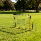 Soozier - But De Soccer 6 x 4 pi Avec Filet De Rebond, 5 Angles Réglables Pour Entraînement Soccer, Baseball, Basketball-Peut aider à gagner beaucoup de temps pour ramasser le ballon, améliorer vos compétences, votre agilité et votre réactivité    