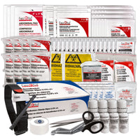 First Aid Central - Trousse de premiers soins Type 2 - Grande - CSA Z1220-24 - Remplissage-Pour les lieux de travail à faible risque suivant les normes CSA et ayant 51 à 100 travailleurs par quart de travail.