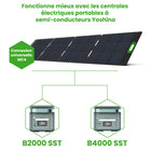 Yoshino - Panneau solaire portable monocristallin pliable 200W SP200-6