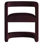 Modway - Winslow Tonneau Performance Velvet Chaise à manger - Mûrier-9
