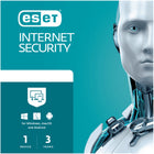 Eset - Internet Security - 3-Utilisatrice - 1-Year Sleeve - PC/Mac-Antivirus et Antispyware : Fournit une protection proactive contre tous les types de menaces en ligne et hors ligne, y compris les virus, les rançongiciels, les logiciels espions et les attaques de phishing