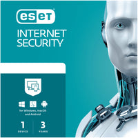 Eset - Internet Security - 3-Utilisatrice - 1-Year Sleeve - PC/Mac-Antivirus et Antispyware : Fournit une protection proactive contre tous les types de menaces en ligne et hors ligne, y compris les virus, les rançongiciels, les logiciels espions et les attaques de phishing