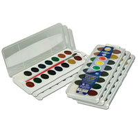 Prang - Peinture détrempe lavable, couleurs assorties, 12 pièces-Idéal pour les enfants et les professionnels