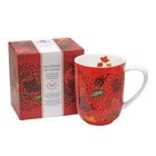 Oscardo - Tasse porcelaine « Vents d'automne du changement » de Leah Dorion - 485 ml-Passe au micro-ondes et au lave-vaisselle - Conçu pour une utilisation quotidienne pratique et un nettoyage sans effort