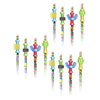 Musgrave Pencil Company - Crayons agité, 4 par paquet, 3 paquets-Une excellente solution pour les étudiants qui ont besoin de bouger