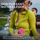 Ultimate Ears - MINIROLL Enceinte Bluetooth ultra-portable et étanche - Rose-Portée de 40 mètres (131 pieds) : Une petite enceinte Bluetooth avec une grande portée sans fil