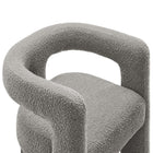 Modway - Kayla Boucle Tapis Fauteuil - Gris clair-8