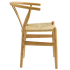 Modway - Amish 29" Chaise à manger - Naturel-Épingles de pied non marquées