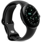 Google - Pixel Watch 3 - 45 mm - Wi-Fi - Boîtier noir mat - Bracelet sport noir volcanique-Nous avons entièrement repensé la Pixel Watch 4 pour une recharge encore plus rapide et une autonomie de la pile de montre la plus longue à ce jour : jusqu'à 30 heures sur le modèle de 41 mm et jusqu'à 40 heures sur celui de 45 mm