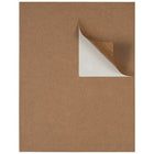 JAM Paper Étiquettes postales, 4 x 5 po, brun kraft, 120/paquet-Dimensions : 4 x 5