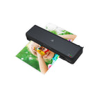 Royal Sovereign - Plastifieuse thermique combinée de 13 pouces avec 4 films de format lettre-Plastifieuse thermique 13 po avec coupeur et arrondisseur