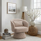 Zuo - Liva Chaise pivotante - Brun givré-Supporte jusqu'à 250 lb