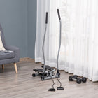 Soozier - Appareil d’exercice stepper à torsion avec poignées oscillantes-Comprend deux poignées qui se déplacent d’avant en arrière pour travailler les muscles du haut du corps 