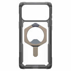 UAG - Étui Robuste Plasma XTE MagSafe pour iPhone 17 Pro Max - Frêne/Titane-Béquille intégrée
