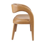 Modway - Pinnacle Cuir végane Banc d’accent - Tan-Assemblée requise