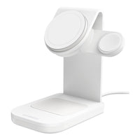 OtterBox - Station de charge sans fil de 15 W avec MagSafe - Blanc-Conception raffinée, station de charge sans fil multi-appareils