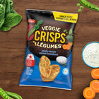Dare - Crisps Legumes Ranch Mordant - 30 g - Paquet de 8-Source de 6 nutriments essentiels