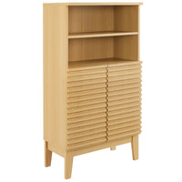 Modway - Render Autonome Armoire de rangement de salle de bain in Chêne-Conception autonome