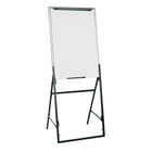 Quartet - Chevalet Futura - 26 po x 35 po - noir-Surface effaçable à sec