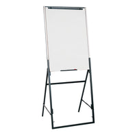 Quartet - Chevalet Futura - 26 po x 35 po - noir-Surface effaçable à sec