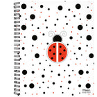 Mead - Agenda scolaire hebdomadaire/mensuel 2026-2027 Coccinelle - 11 po H x 9 po l - Multicolore - bilingue-15 mois : juillet 2026 à septembre 2027 + 3 pages mensuelles de octobre, novembre et décembre
