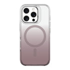 AXS - Crystal Shield Étui D3O fabriqué avec du plastique recyclé MagSafe compatible pour Apple iPhone 16 Pro - Nu Dégradé Dégradé-Protection anti-UV pour afficher clairement le design original de votre cellulaire