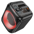 HOCO - Enceinte Bluetooth sans fil Gracful avec microphone-Deux microphones sans fil : parfaits pour le karaoké, les discours et les performances en direct