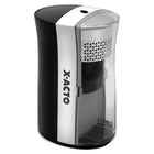 X-ActoMC – Taille-crayon à batterie extra-robuste Inspire Plus-Format compact pour utiliser un espace minimal sur votre espace de bureau
