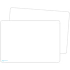 Teacher Created Resources Tableau blanc effaçable à sec double face de qualité supérieure, paquet de 10-10 tableaux blancs double face par paquet avec surface inscriptible/effaçable sans traces.