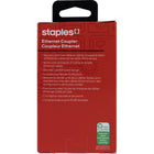 Staples - Coupleur de réseau CAT 6-Branchement RJ45 – Comprend deux ports RJ45 femelles