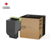Ecotone - 71B10K0 Lexmark  Remanufacturés Toner Cartridge - Rendement standard - Noir-Couleur : Noir