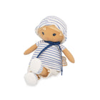 Kaloo - Poupée Tendresse Eli, taille moyenne-Porte un haut marin rayé et un pantalon ample.