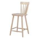 Zuo - Tyce Tabouret de comptoir - Naturel - Ensemble de 2-6