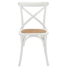 Modway - Gear Fauteuil d’appoint de salle à manger Ensemble de 2 - Blanc-9