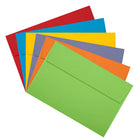 JAM Paper - Enveloppes d'invitation colourées A9 avec fermeture autocollante à décoller et coller - 5 3/4 x 8 3/4 - couleurs primaires assorties - 150/paquet-Quantité : L'assortiment comprend 25 enveloppes de chaque couleur, pour un total de 150 enveloppes