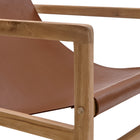 Modway - Sonora Cuir Fauteuil à bandoulière - Chestnut Tan-9