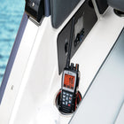 Cobra - Radio VHF portable marine Bluebound 650 - Noire/Orange-Étanchéité IPX7 pour une utilisation maritime fiable, écran LCD jour/nuit pour une visualisation facile dans toutes les conditions