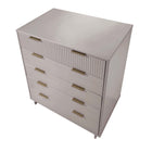 Manhattan Comfort - Granville commode et chiffonnier modernes - gris clair - ensemble de 2-10