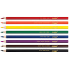 Prang - Crayons de couleur à gross mine - couleurs assorties - paquet de 8-Les crayons durables avec une mine durable offrent des couleurs vives et résistent à la décoloration