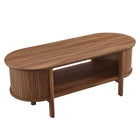 Modway - Cadence Table basse - Noyer-7
