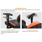COUGAR Chaise de jeu inclinable et pivotante Armor Elite - Eva-Assise avec une mousse de haute densité moulée