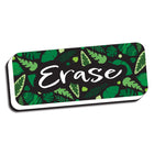 Ashley Productions - Effaceur magnétique pour tableau blanc, motif végétal, 5 x 12,7 cm, lot de 6-Aimant intégré pour une utilisation facile sur les tableaux blancs magnétiques